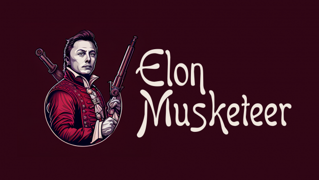 Elon Musketeer logo 1