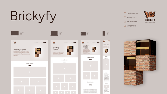 Brickify — Figma Template